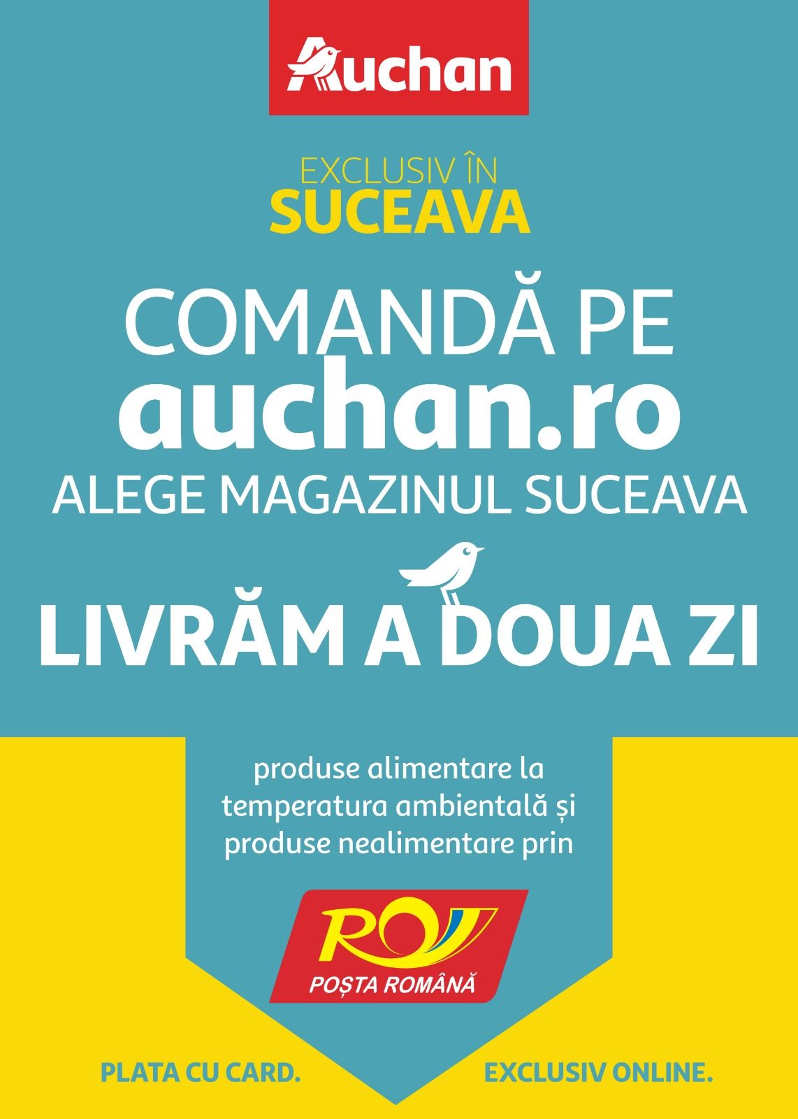 Parteneriat Auchan & Posta Romana (1)