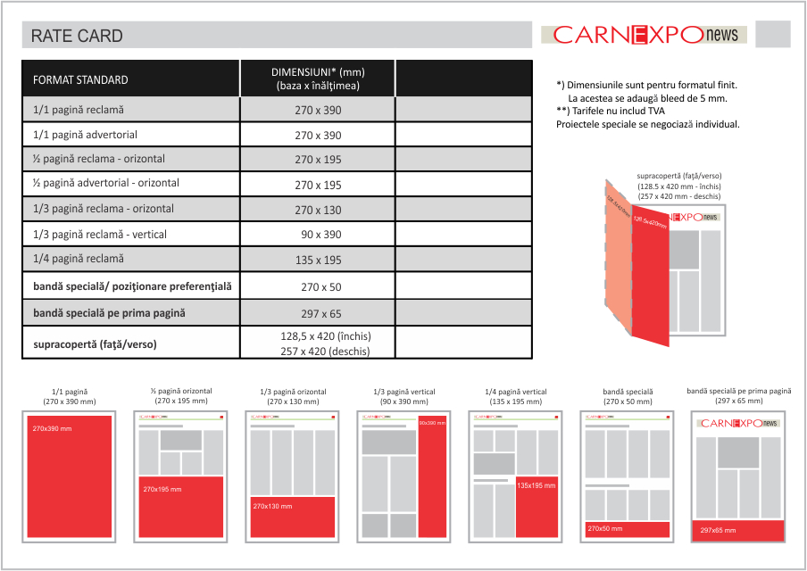 Rate card CarnExpoNews